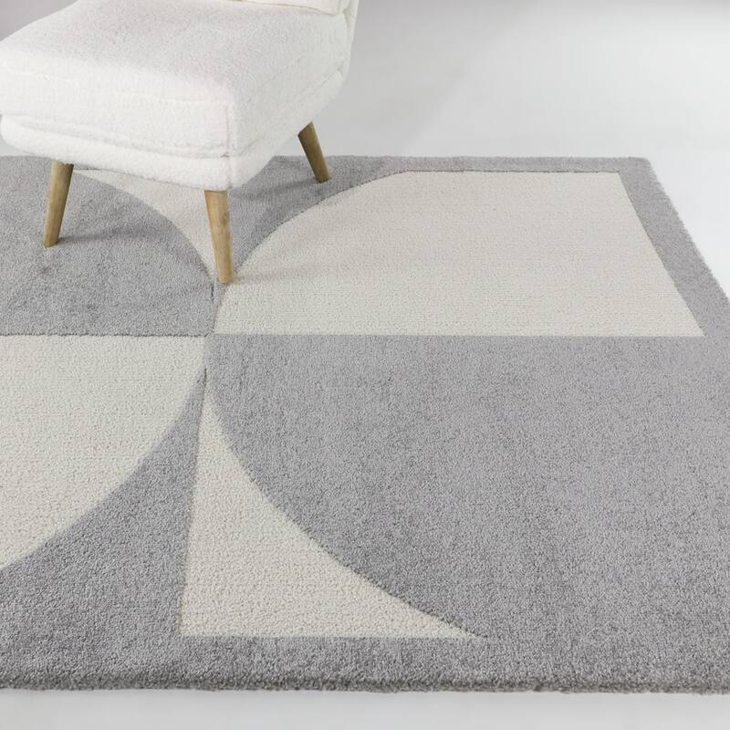 Ralph Modern Geometric Area Rug