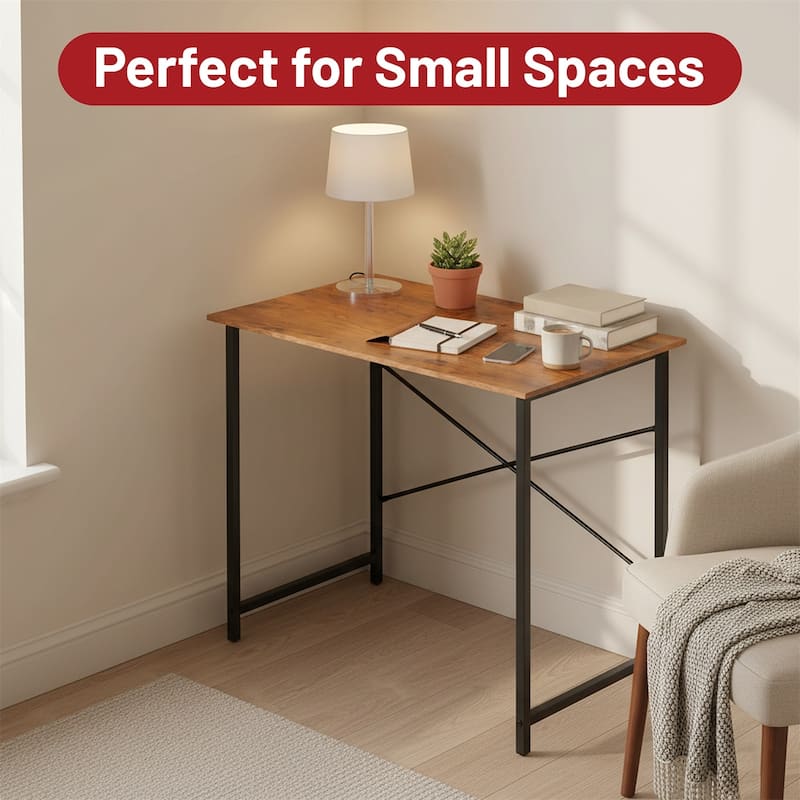 Computer Office Desk 31 Inch Kids Student Study Writing Work, Modern Simple Home Bedroom PC Table