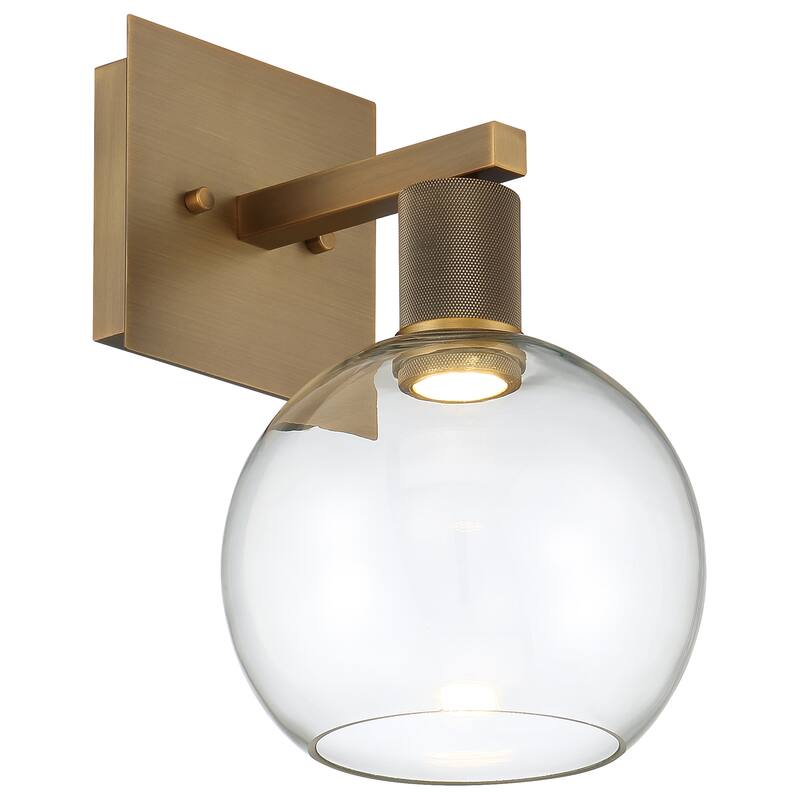 Port Nine Burgundy LED Wall Sconce - Dedicated LED