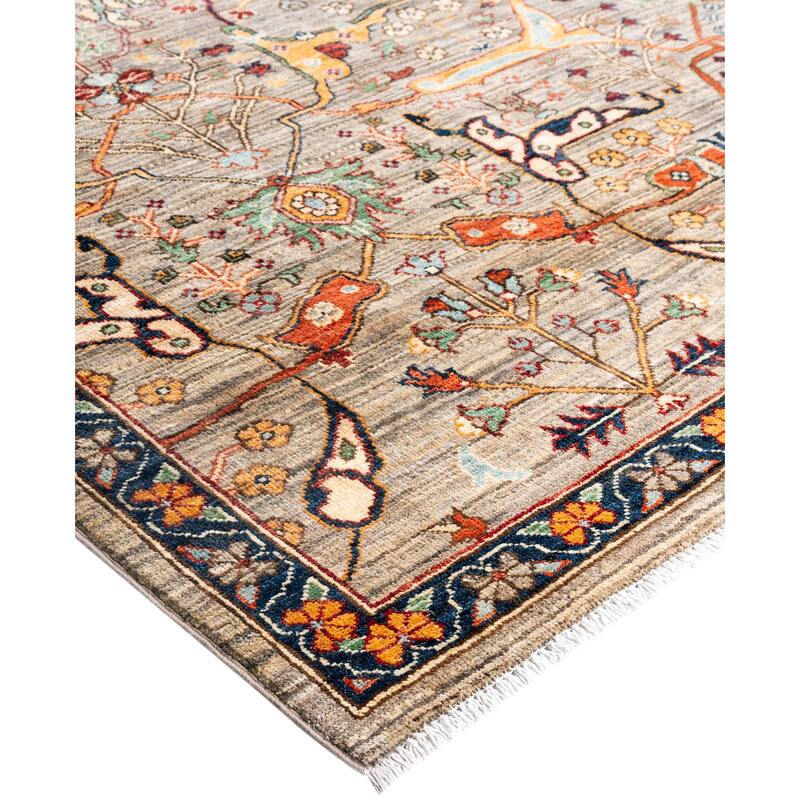 Serapi One-of-a-Kind Hand-Knotted Area Rug - Brown - 8' 3" x 9' 10"