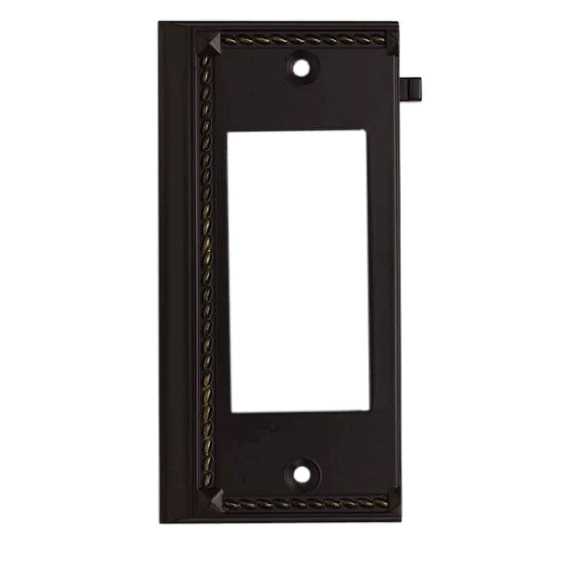 Elk Home Clickplates Aged Bronze Metal 2 Inch Wide Clickplate