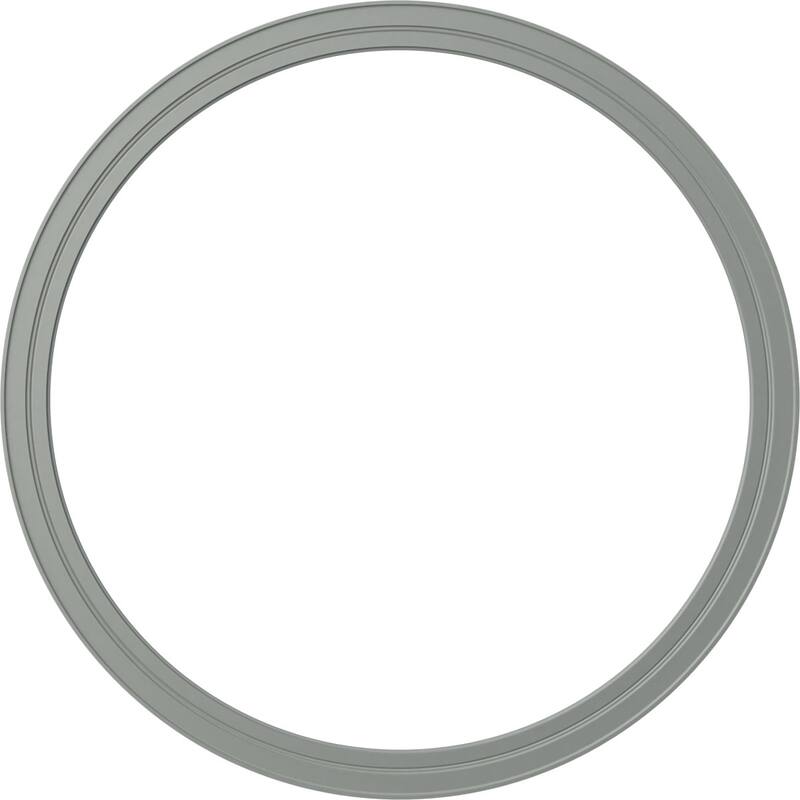 84 3/4"OD x 74 1/4"ID x 5 1/4"W x 1"P Milton Ceiling Ring