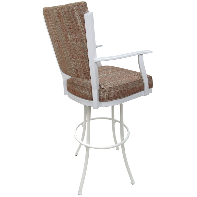 Swivel Extra Tall 34" (35") Metal Bar Stool Montana on Noam Base - 34" Seat