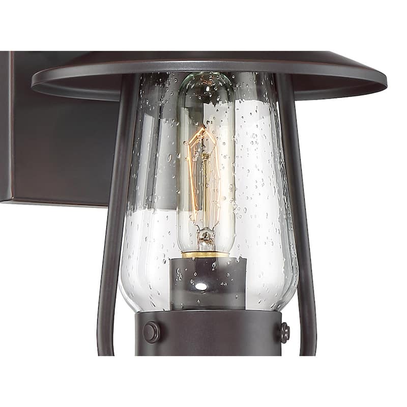 Stonyridge 1 Light Outdoor Wall Lantern - Brown