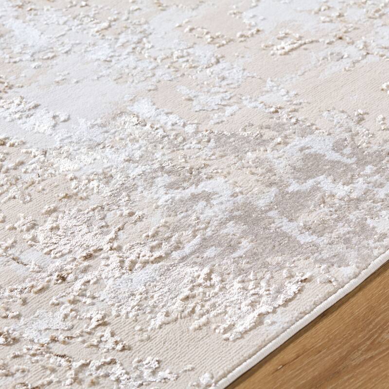 Livabliss Sunrise Abstract Area Rug