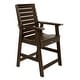 preview thumbnail 47 of 49, Weatherly 5-piece Outdoor Dining Set - 48" Round Table, Counter-height