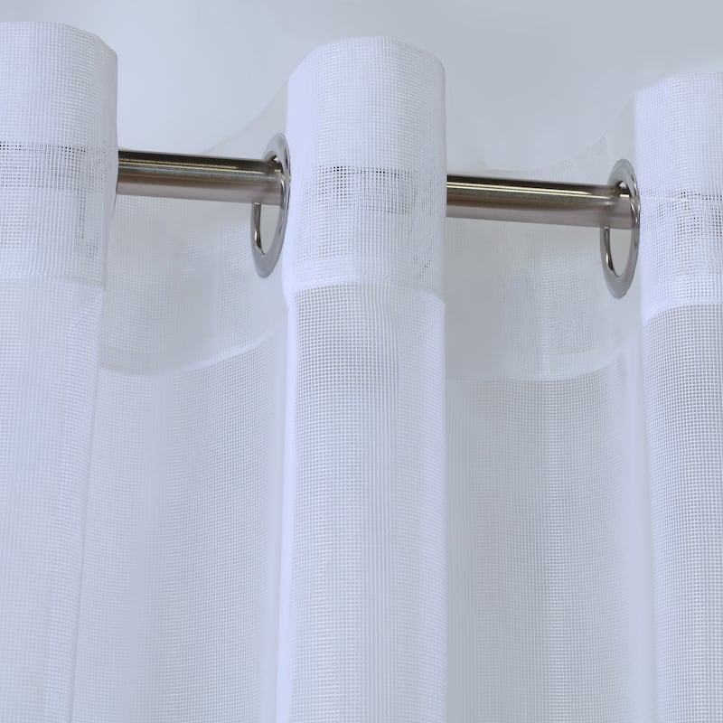 No Se'em Indoor/Outdoor Grommet Curtain Panel