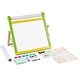 preview thumbnail 1 of 5, Tabletop Art Easel for Kids, 3-in-1 Wooden Double-Sided Kid's Art Easel with Magnetic Whiteboard, Chalkboard, Paper Roll 3-in-1