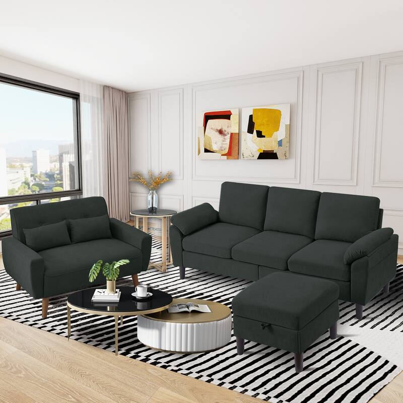 3 Pieces Living Room Set