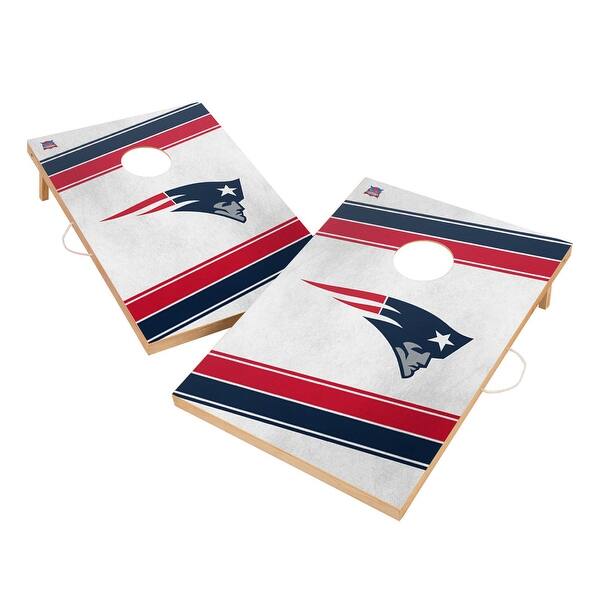 slide 2 of 5, New England Patriots NFL 2x4 Tailgate Cornhole Boards Include Carrying Case