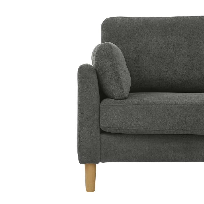 Modern Minimalist 2-Seater Sofa For Smaller Spaces,Apartments,Or Offices