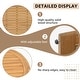 preview thumbnail 4 of 14, Outdoor 4-Piece Wooden Sofa Conversation Set With Cushions
