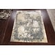 preview thumbnail 2 of 18, Abstract Oriental Area Rug Wool/ Silk Vegetable Dye Hand-knotted - 8'1" x 10'1"