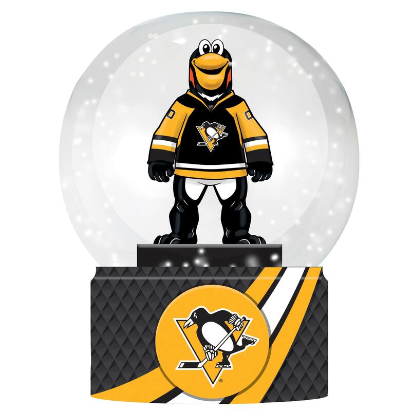 Pittsburgh Penguins 5 in. Glass Tabletop Snow Globe