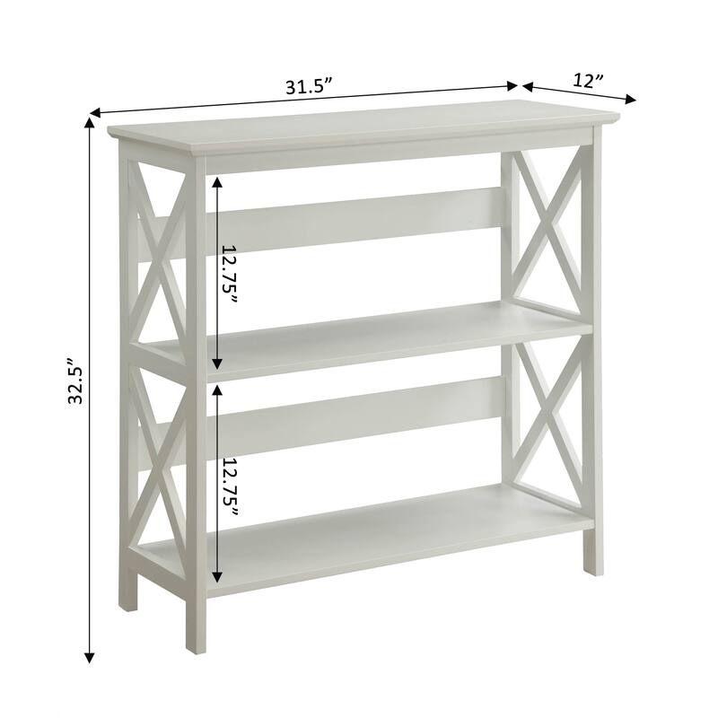 Convenience Concepts Oxford 3 Tier Bookcase