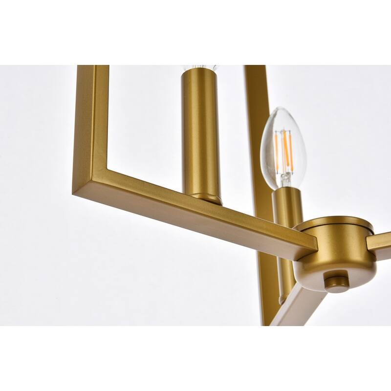 Viola 3 Light Pendant in black - 14 Inch