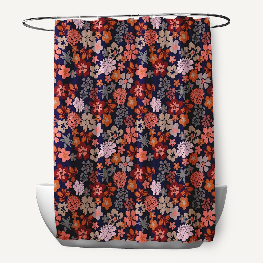 Succulent Garden Shower Curtain