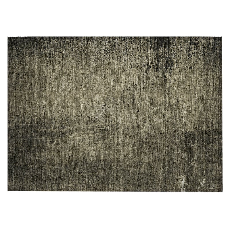 Alrim Artistic Abstract Weather Resistant Classic Meets Modern Outdoor Rug