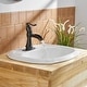 preview thumbnail 16 of 36, Vibrantbath Waterfall Bathroom Sink Faucets Deck Mount Lavatory