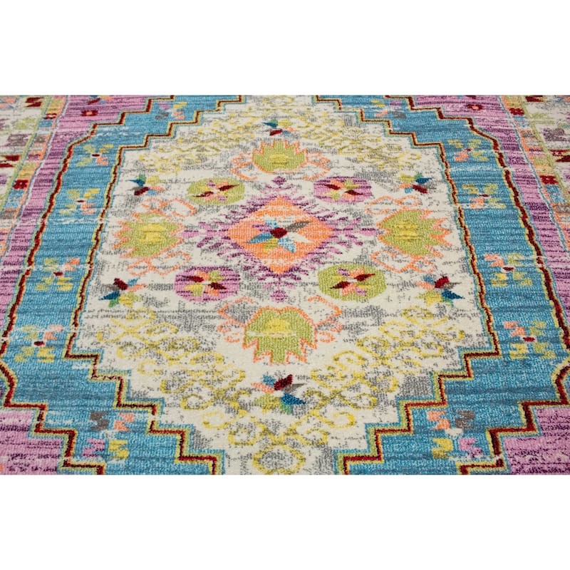 Noori Rug Sapphire Distressed Hester Rug