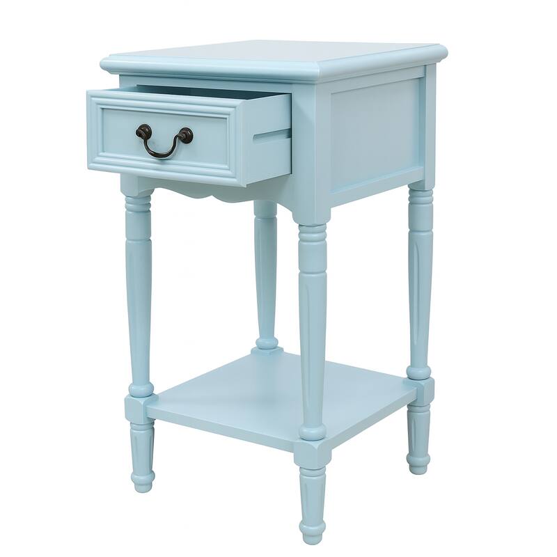Casa Cortes Antiqued Solid Wood Night Stand