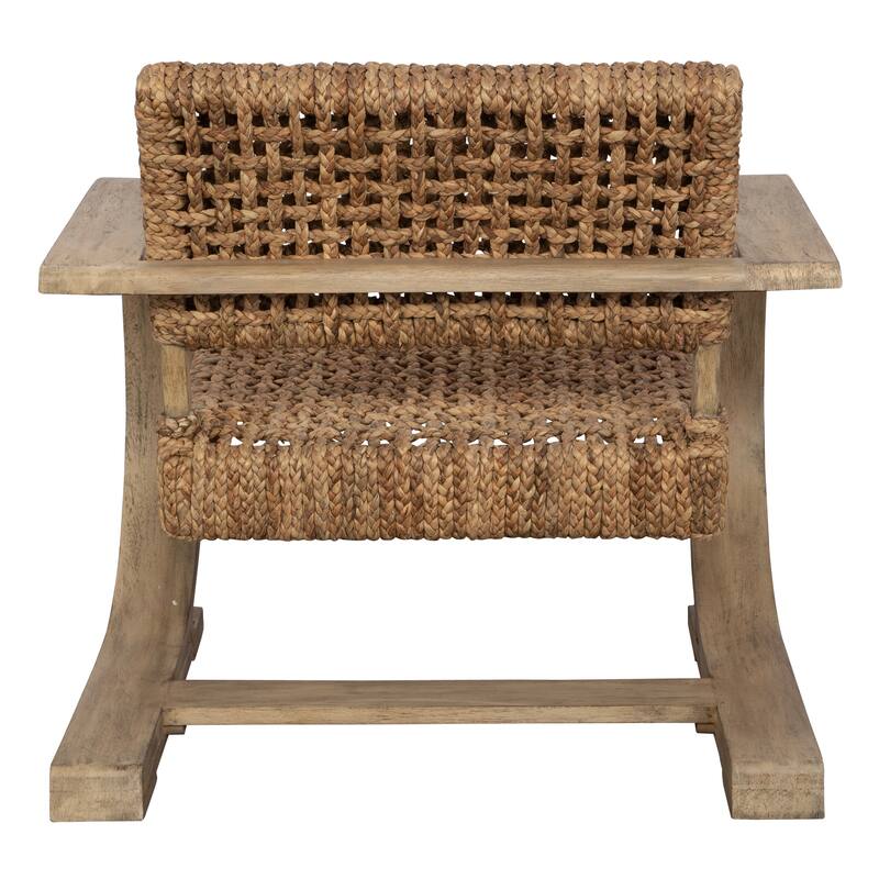 Uttermost Rehema Driftwood Accent Chair - 30"W x 30"H x 31"D