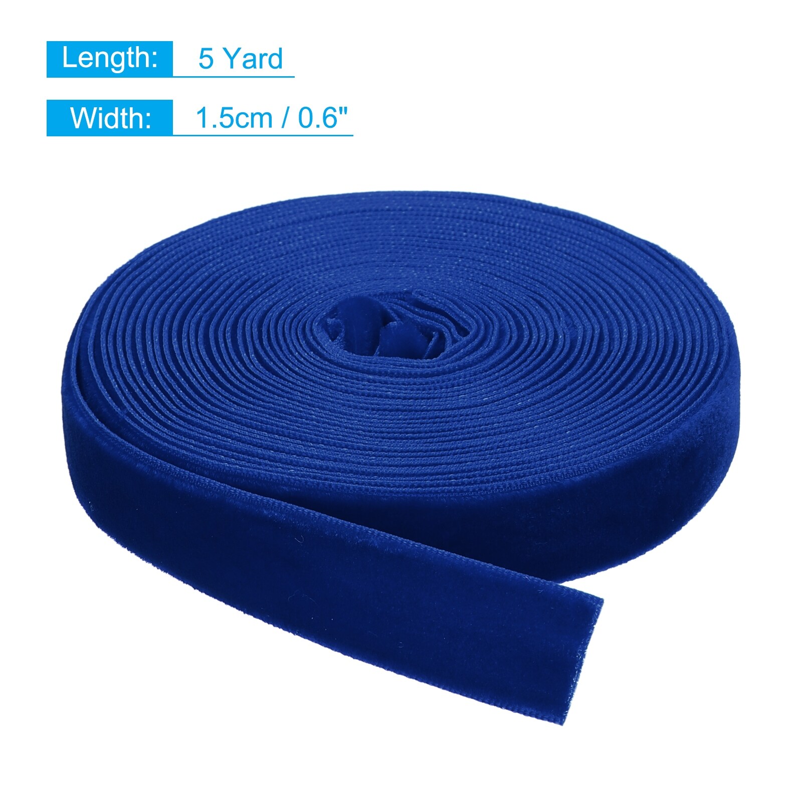 Velvet Ribbon Single Face Spool Silky Velvet Fabric for Bouquets DIY Crafts Gift Wrapping