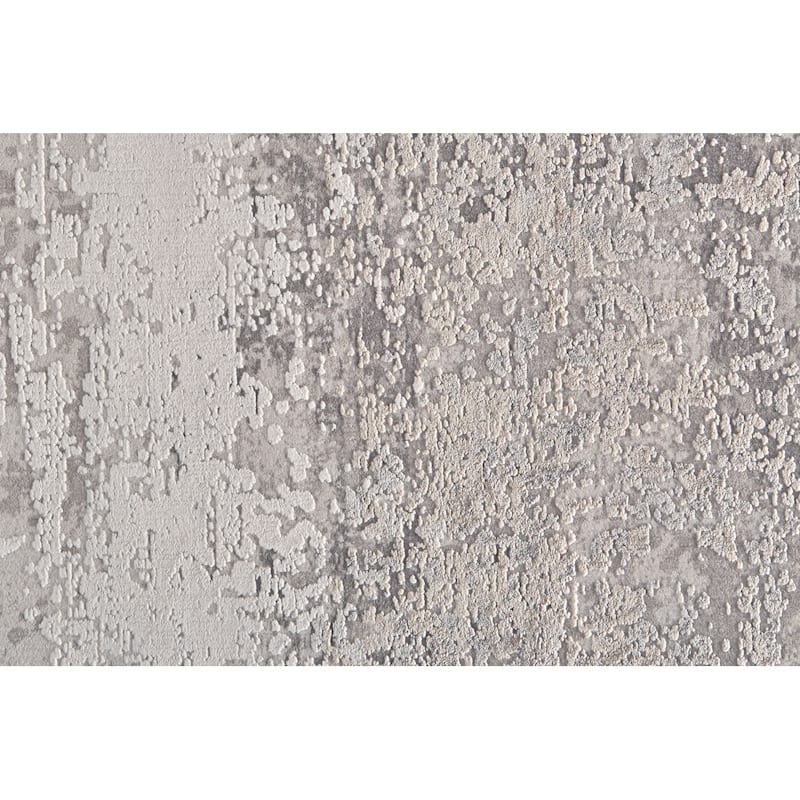 Feizy FZRG53028 Holden 7-3/4' x 11' Viscose Abstract Rectangular Area