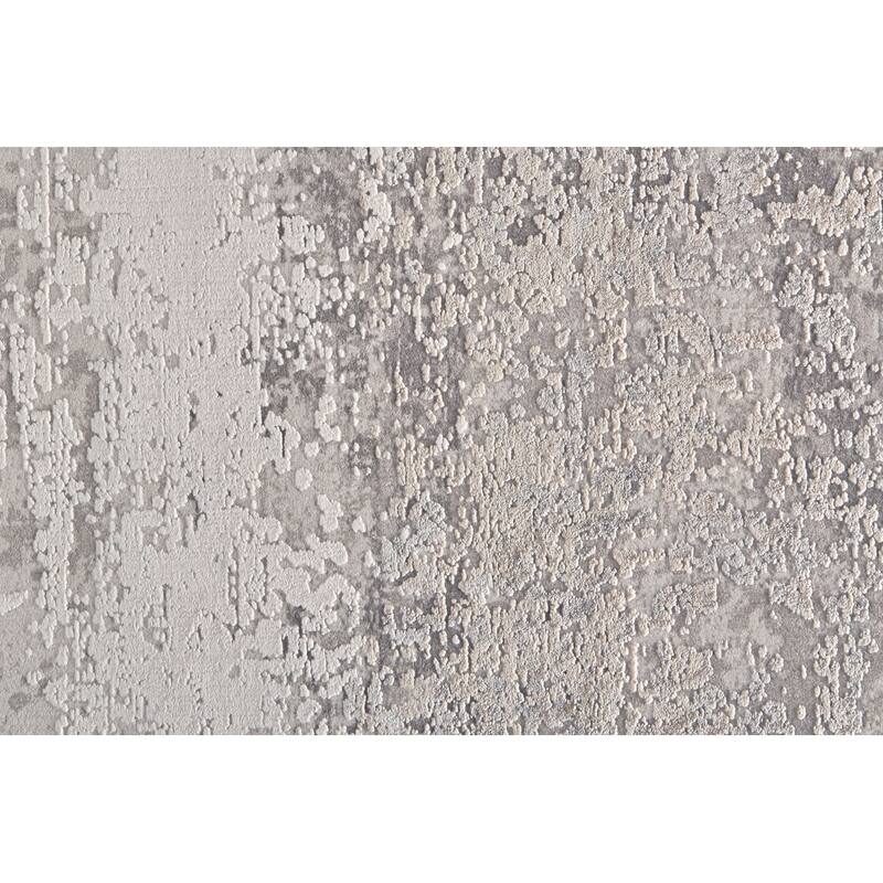 Feizy FZRG92551 Holden 9-3/4' x 13-1/4' Viscose Abstract Rectangular