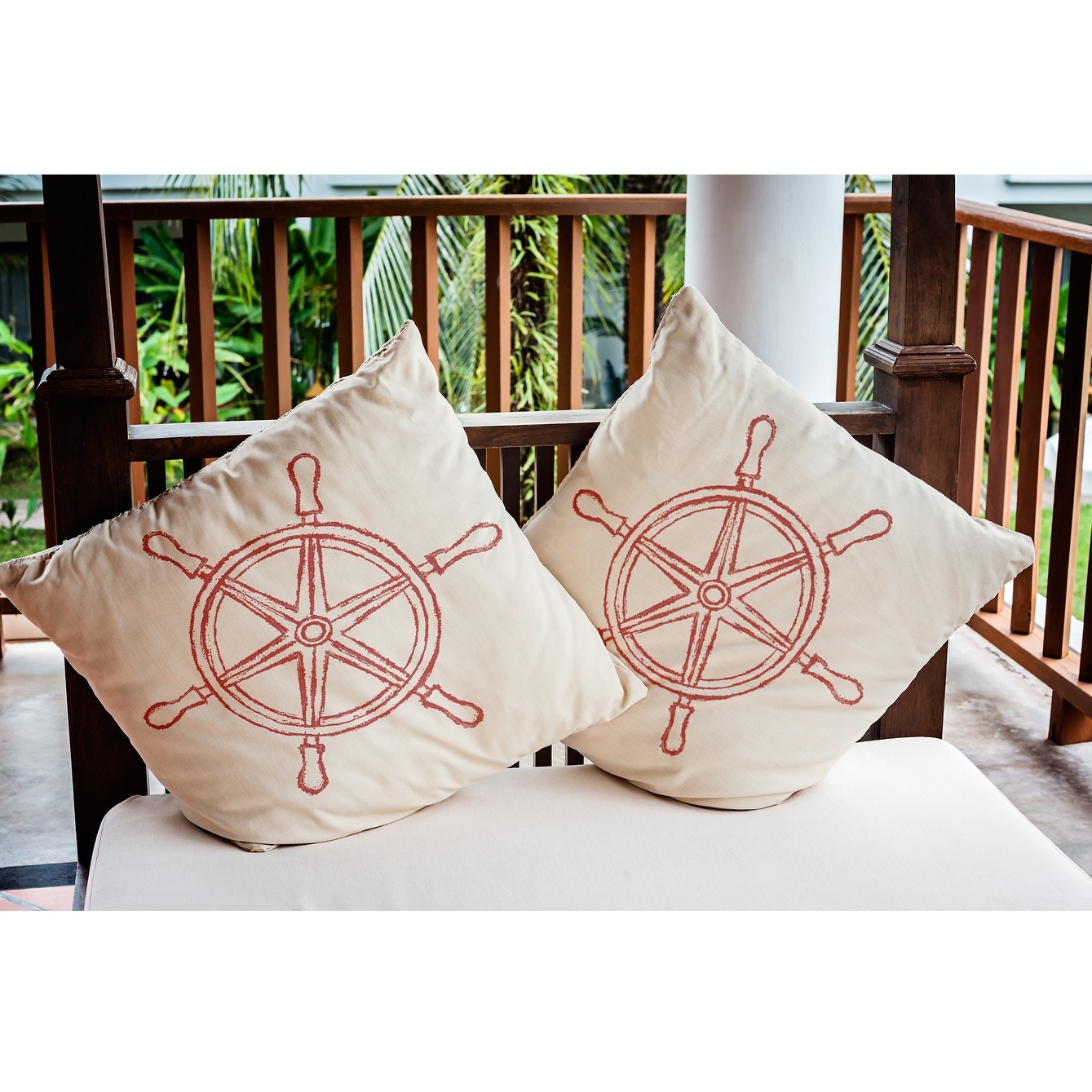 Nautical cushion discount