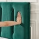 preview thumbnail 14 of 12, Javlergo Twin Size Kids Bed Frame with Adjustable Height Headboard Bed Frame with Heavy Duty Frame No Box Spring Needed