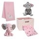 preview thumbnail 3 of 7, Bedtime Originals 5-Piece Pink Baby Gift Basket Baby Shower/Newborn Welcome Home Gift