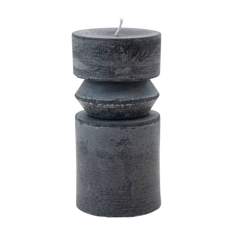 Unscented Totem Pillar Candle
