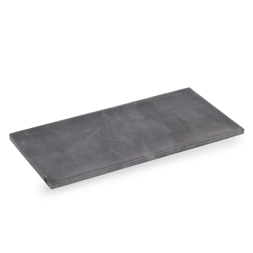 Creative Home Soapstone Vanity Towel Tray Bathroom Countertop Organize Tray - Grey - 6" x 12"