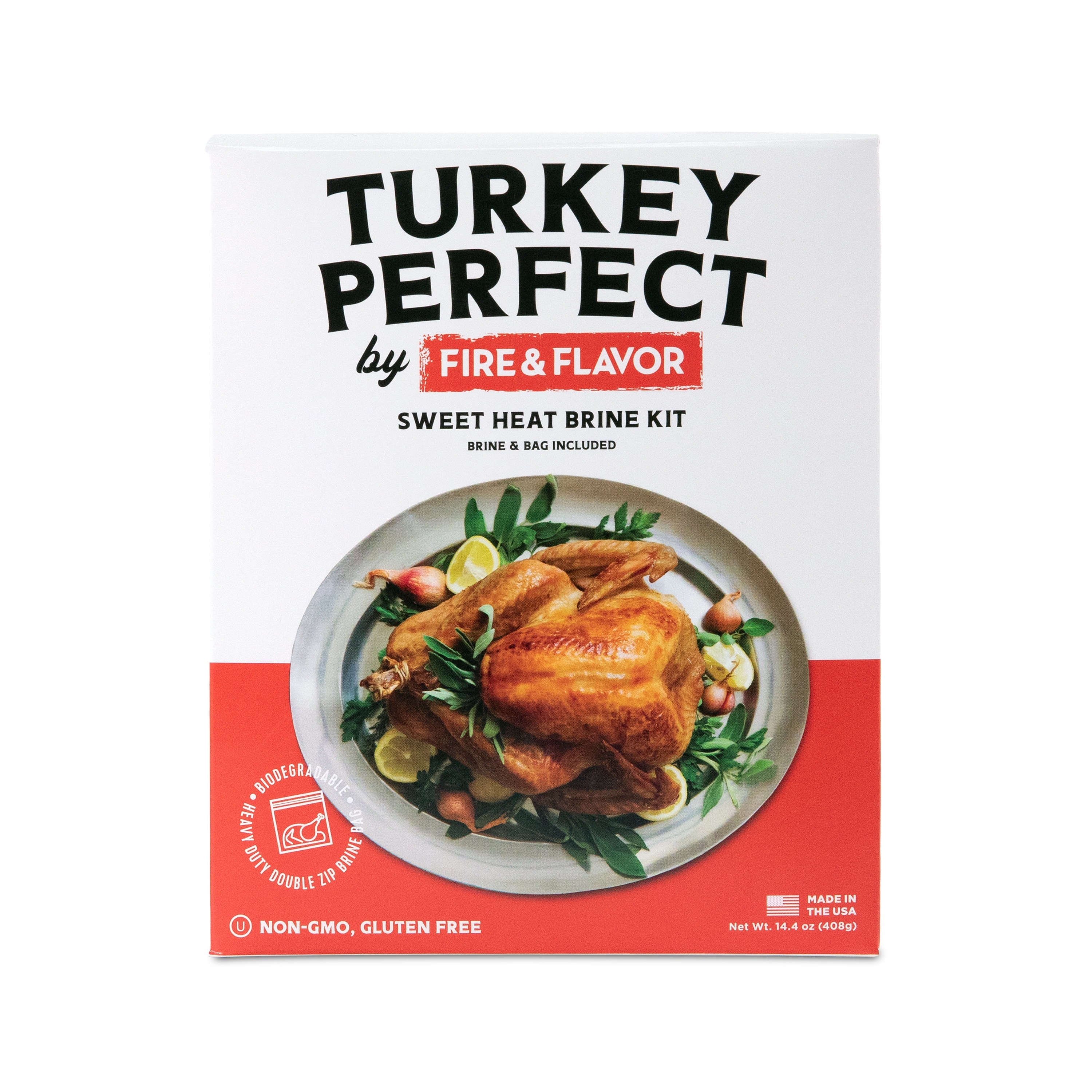 Turkey Perfect by Fire & Flavor All-Natural Sweet Heat Brine Kit