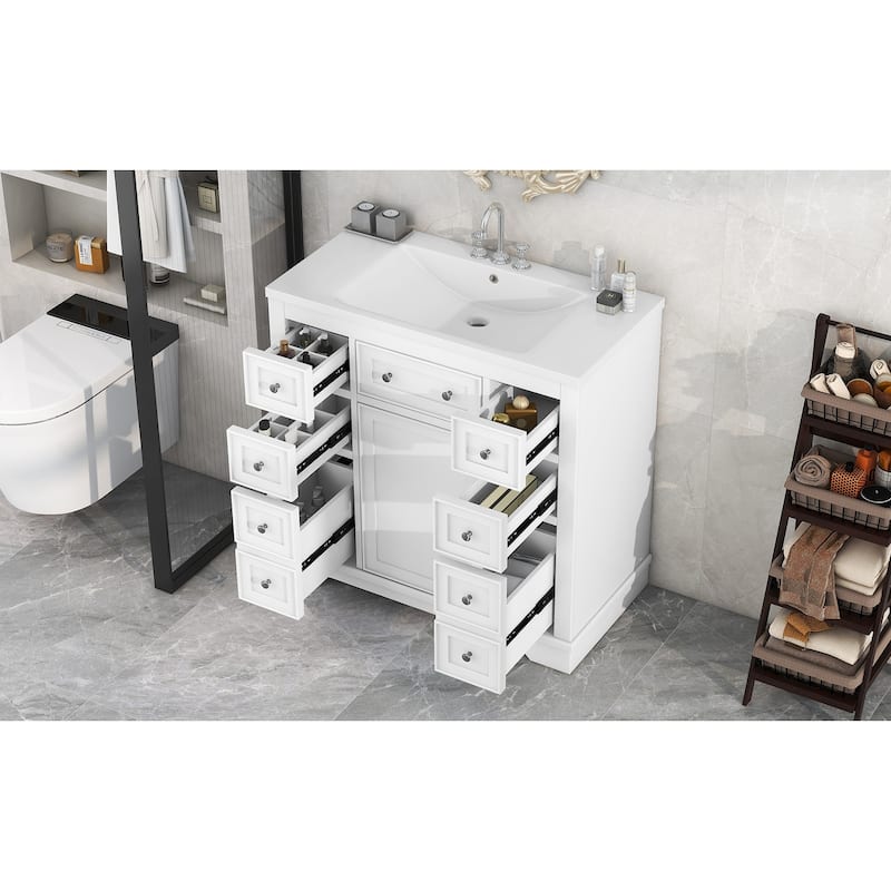 Bathroom Vanity with Sink Combo