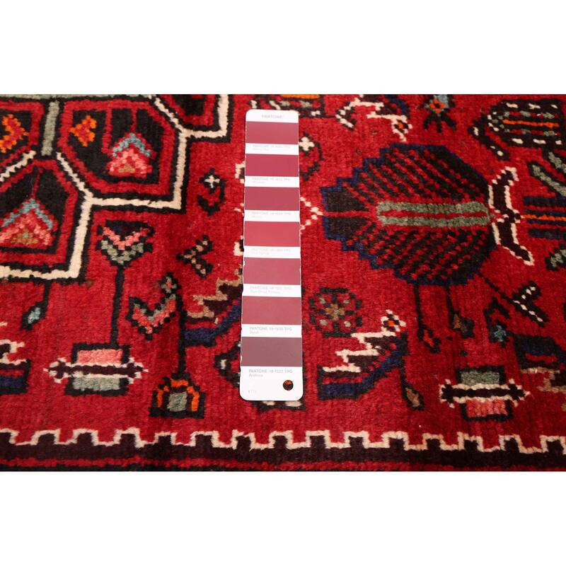 ECARPETGALLERY Hand-knotted Anadol Red Wool Rug - 4'7 x 8'2