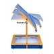 preview thumbnail 5 of 5, Teamson Kids - Outdoor Summer Sand Box - Wood / Blue