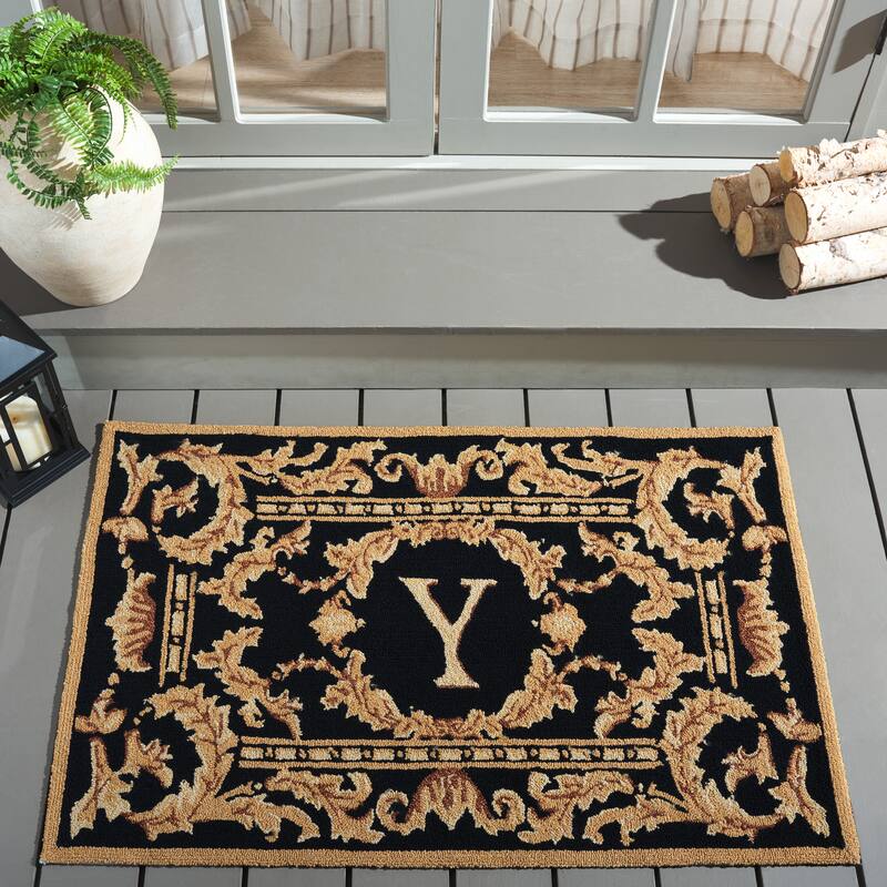 SAFAVIEH Handmade Monogram Berendine Casual Rug
