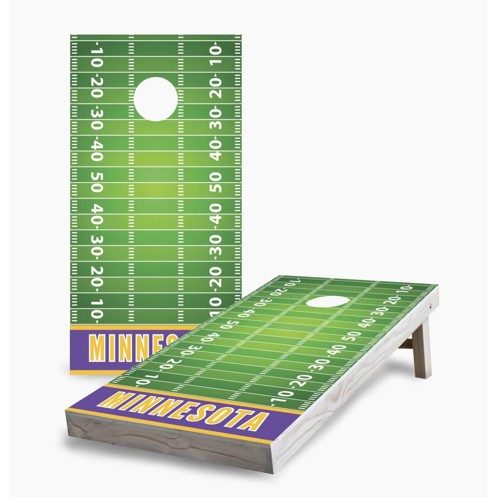 Minnesota Vikings Regulation 2x4 Cornhole Game Set