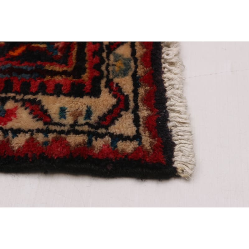 ECARPETGALLERY Hand-knotted Anatolian Vintage Red Wool Rug - 4'4 x 7'4
