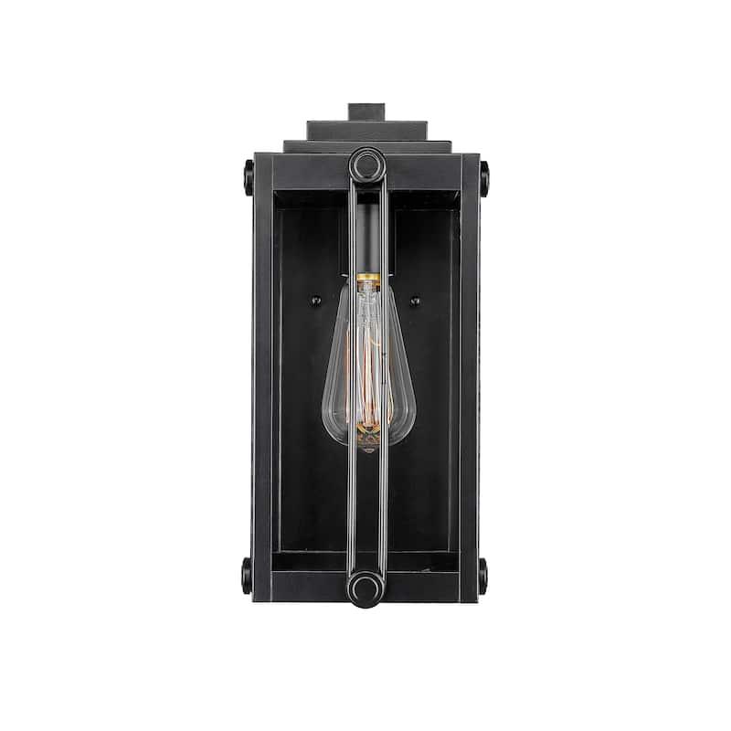 Millennium Lighting Oakland 1 Light Outdoor Wall Sconce in powder Coat Black - 13 Inch