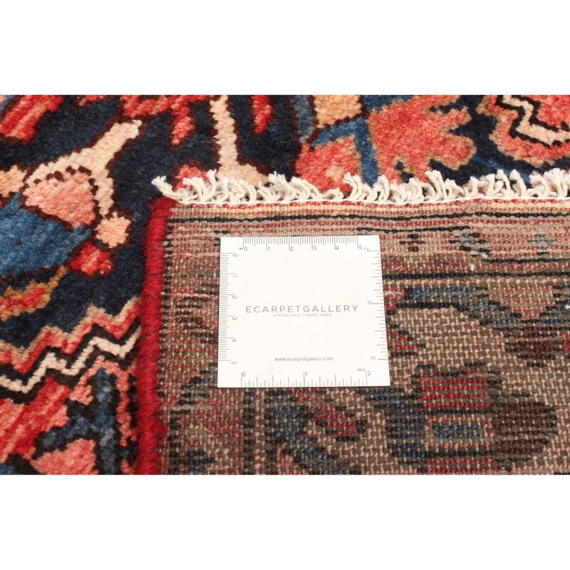 ECARPETGALLERY Hand-knotted Andelz Red Wool Rug - 3'8 x 5'6