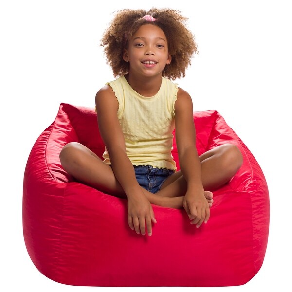 Baby girl bean bag chair discount