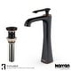 preview thumbnail 1 of 29, Karran Woodburn Single Hole Single Handle Vessel Bathroom Faucet with Matching Pop-Up Drain Oil Rubbed Bronze