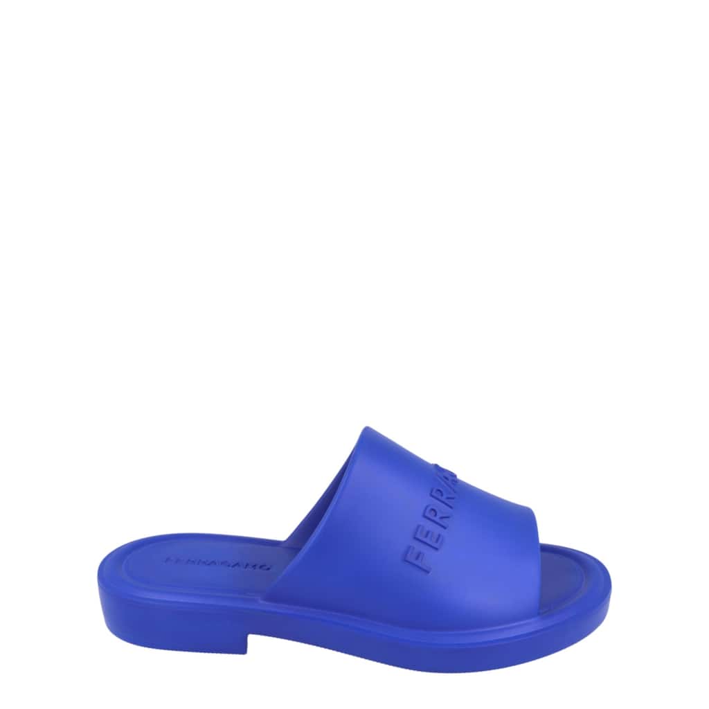 Ferragamo Giuneva Logo Embossed Sandals