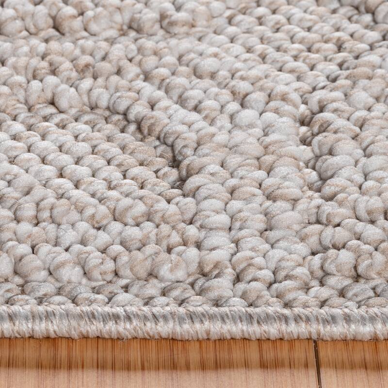 Gertmenian Malini Polypropylene Modern Abstract High-Low Area Rug Collection