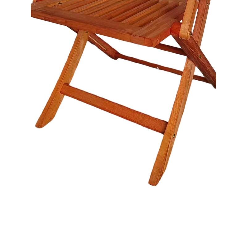 4 Piece Folding Solid Wood Kitchen Dining Chair with Backrest, Armrests for Dining Room Kitchen Living Room Bedroom Terrace