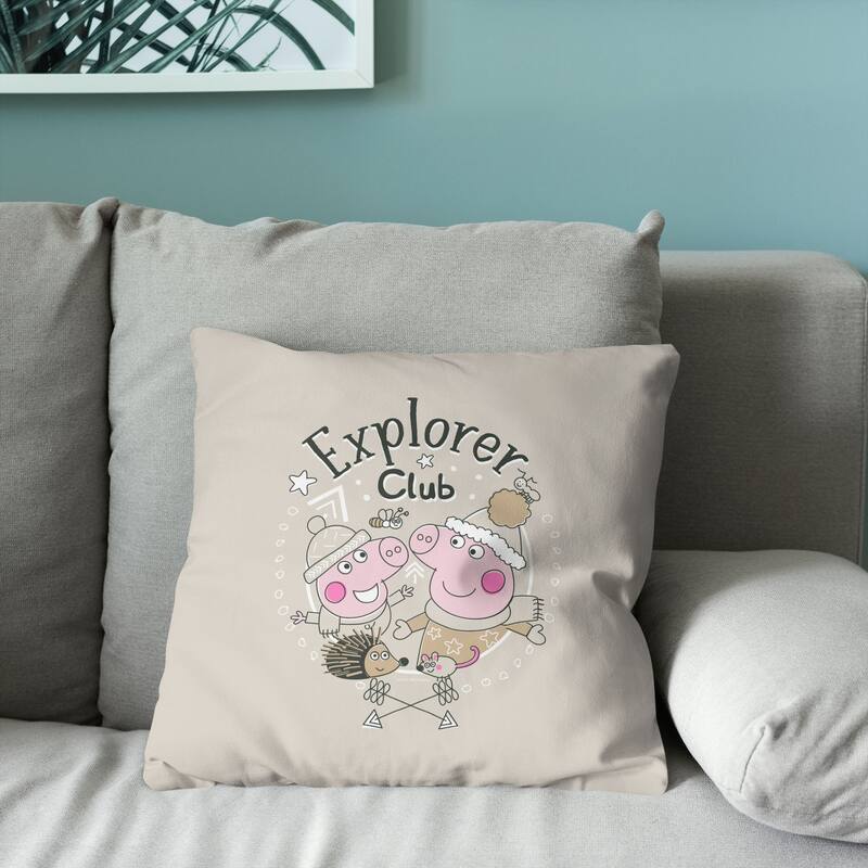 Hasbro Peppa Pig 18 Inch Throw Pillow