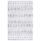 preview thumbnail 53 of 53, SAFAVIEH Augustine Manfreda Moroccan Boho Fringe Rug 4' x 6' - Black/Ivory - Rectangle